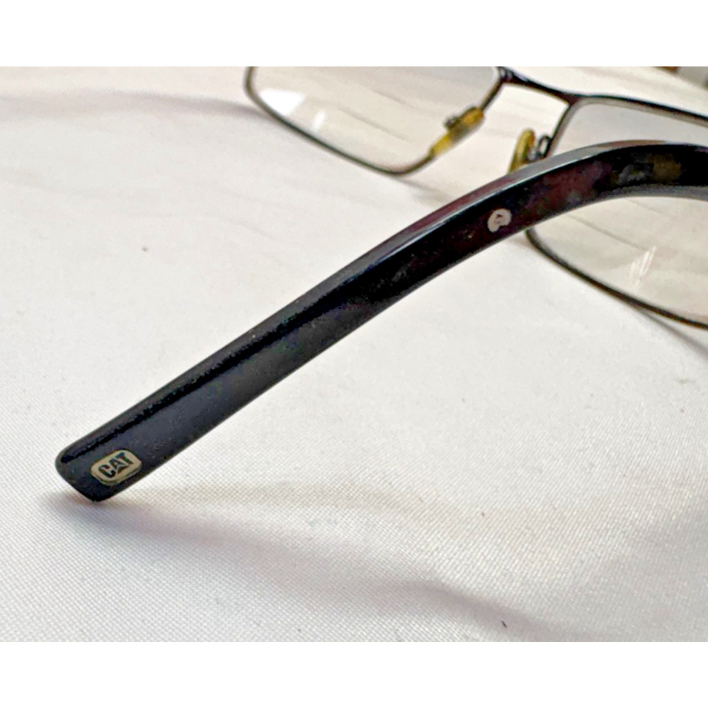 Caterpillar Rectangle Eyeglass Frames Only CTU T0… - image 12